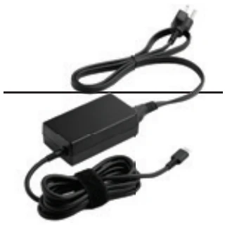 HP 65W USB-C LC Power Adapter