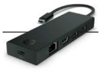 HP Portable USB-C to HDMI Hub A/P