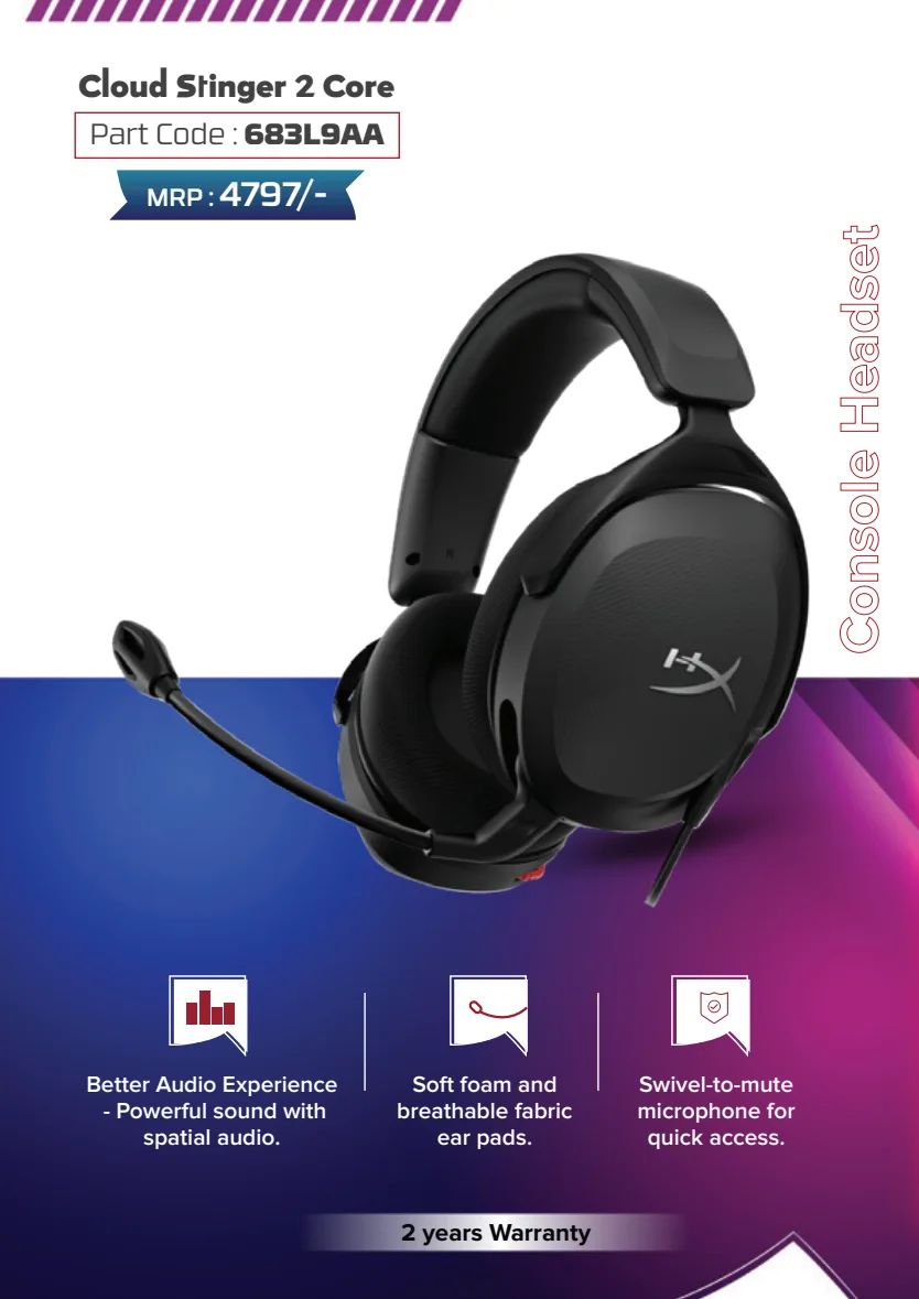 HyperX Cloud Stinger 2 Core