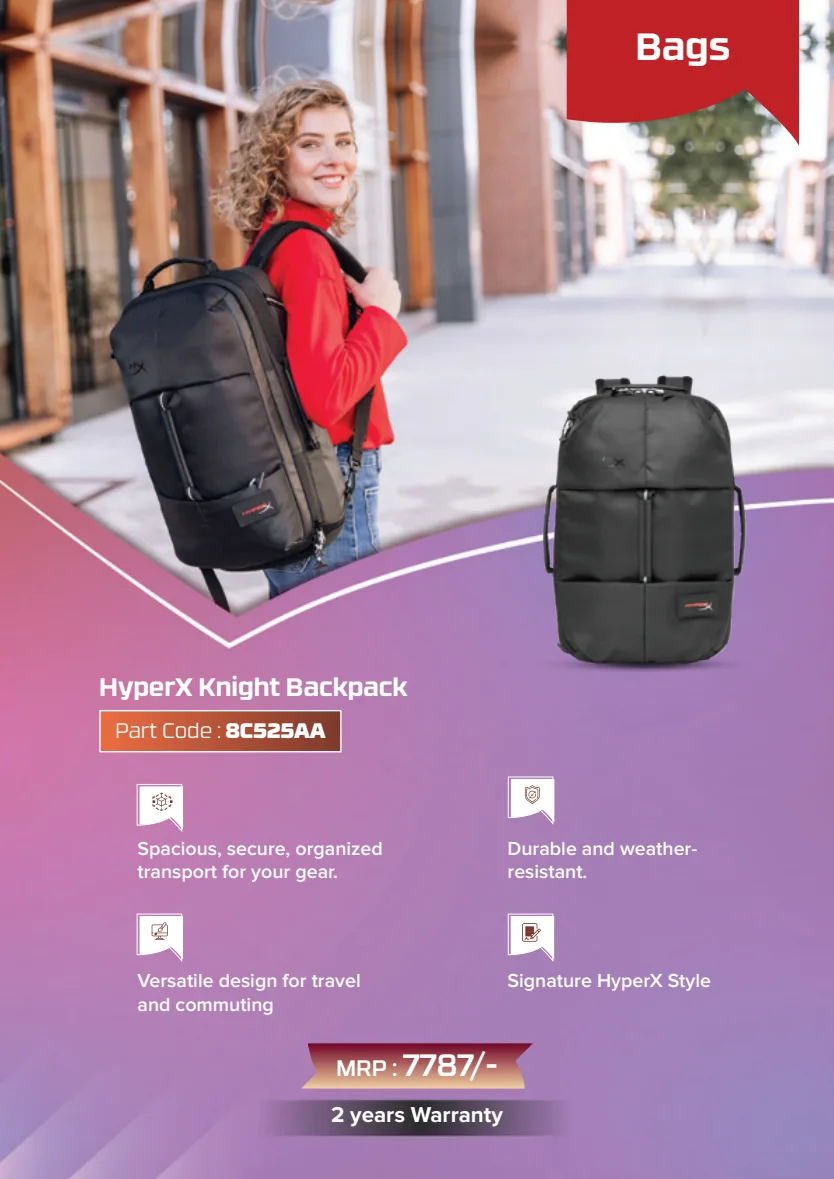 HyperX Knight Backpack