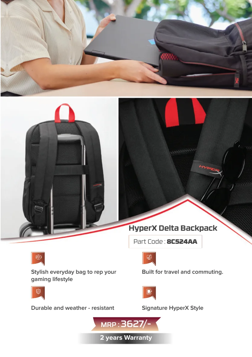 HyperX Delta Backpack
